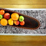 Table Runner - Wool Chainstitch by Nelly Patterson