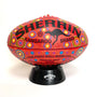 Hand Painted Sherrin Football by Edwina Lynch