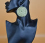 Gumleaf (green) Weaved Earrings by Magpie Song Healing