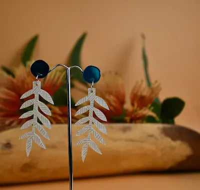 Seagrass Earrings by Nagula Jarndu
