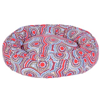 Dog Bed (Large) - Snake Dreaming