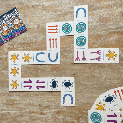 Aboriginal Symbol Dominos