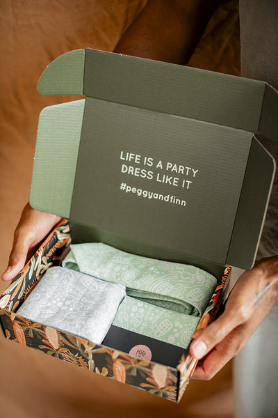 'Celebration' Green Tie Gift Set