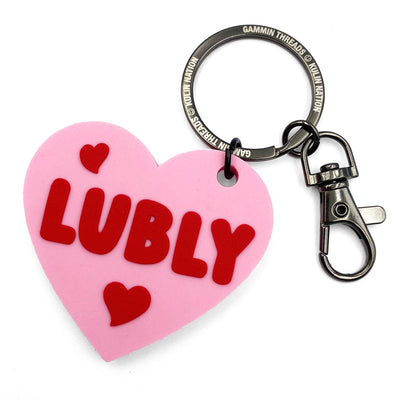 Lubly heart Keychain