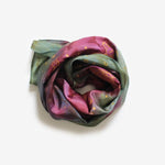 Green Gold Pig Nose Turtle Silk Scarf