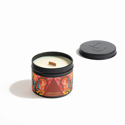 Red Earth Travel Candle by Light + Glo x Melanie Hava