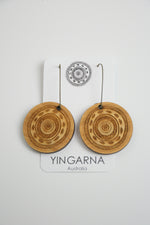 40mm Wooden Earrings by Yingarna