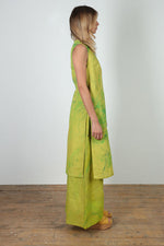 Green Wrap Dress by Sown in Time