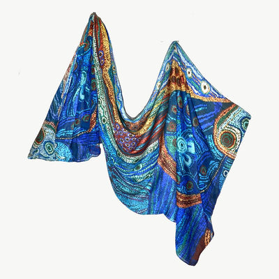 Organic Cotton Scarf by Julie Woods