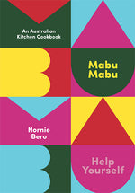 Close up of the front cover of Mabu Mabu Cookbook