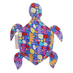 Outback Tails Canvas Chew Toy - Terry Turtle (Puli Puli Multi Colour) by Ikuntji Artists