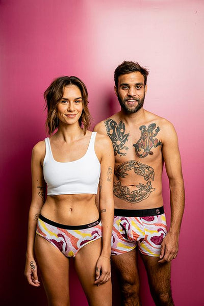Women's Bamboo Underwear - Emotional Future (Peggy and Finn x Sar.ra Collection)