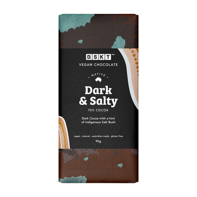 Dark & Salty Chocolate Bar