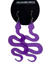 Snakes Earrings by The Koorie Circle