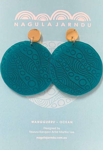 Wanggurru - Ocean Earrings
