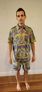 Max Short Sleeve Men's Shirt - Pilbara Wildflowers