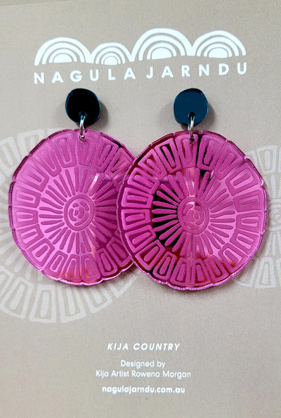 Kija Country Pink Earrings